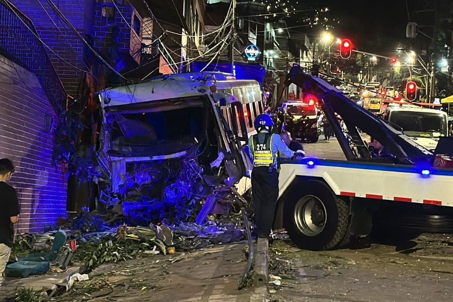 Accidente en Medellín