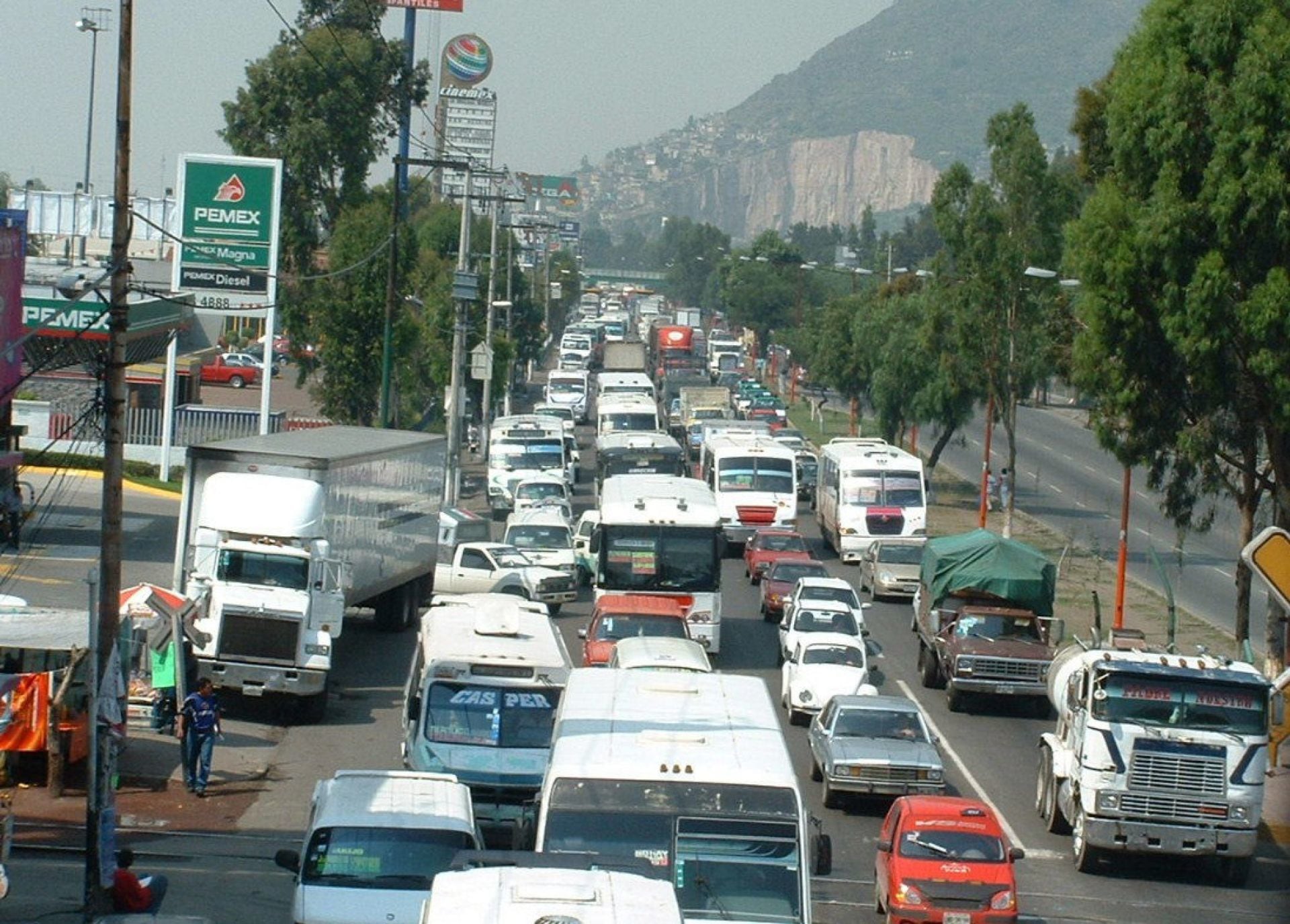 Paro nacional de transportistas AMOTAC