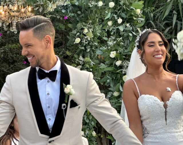 Melissa Paredes y Anthony Aranda se convirtieron en esposos: fotos y videos de la celebración