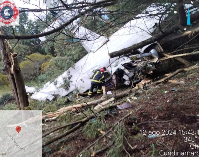 Reportan caída de avioneta en la vereda San Gabriel del municipio de Chía, Cundinamarca: esto es lo que se sabe