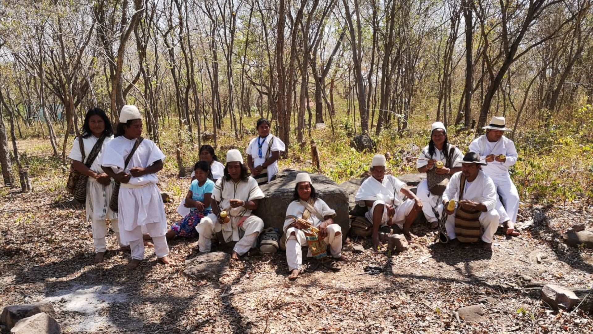 Los conocimientos ancestrales de los pueblos Arhuaco, Kankuamo, Kogui y Wiwa,que habitan en la Sierra Nevada de Santa Marta, fueron declarados como patrimonio cultural inmaterial de la humanidad por la Unesco. (Andrés Forero Rueda/Unesco).