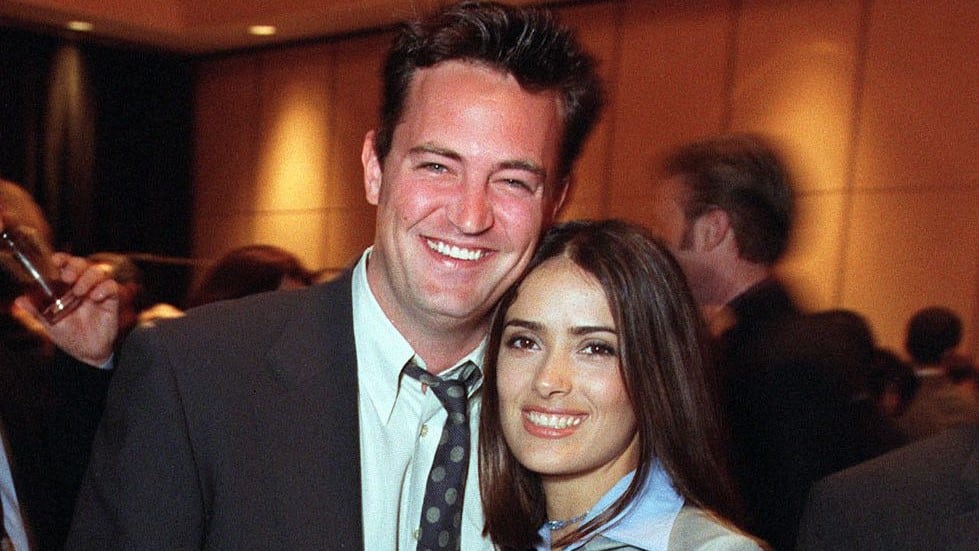 Salma Hayek, Matthew Perry (Instagram/salmahayek)