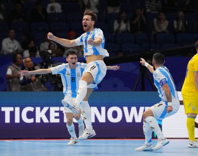 Argentina buscará asegurarse el boleto a octavos de final del Mundial de futsal ante Afganistán: hora, TV y todo lo que hay que saber