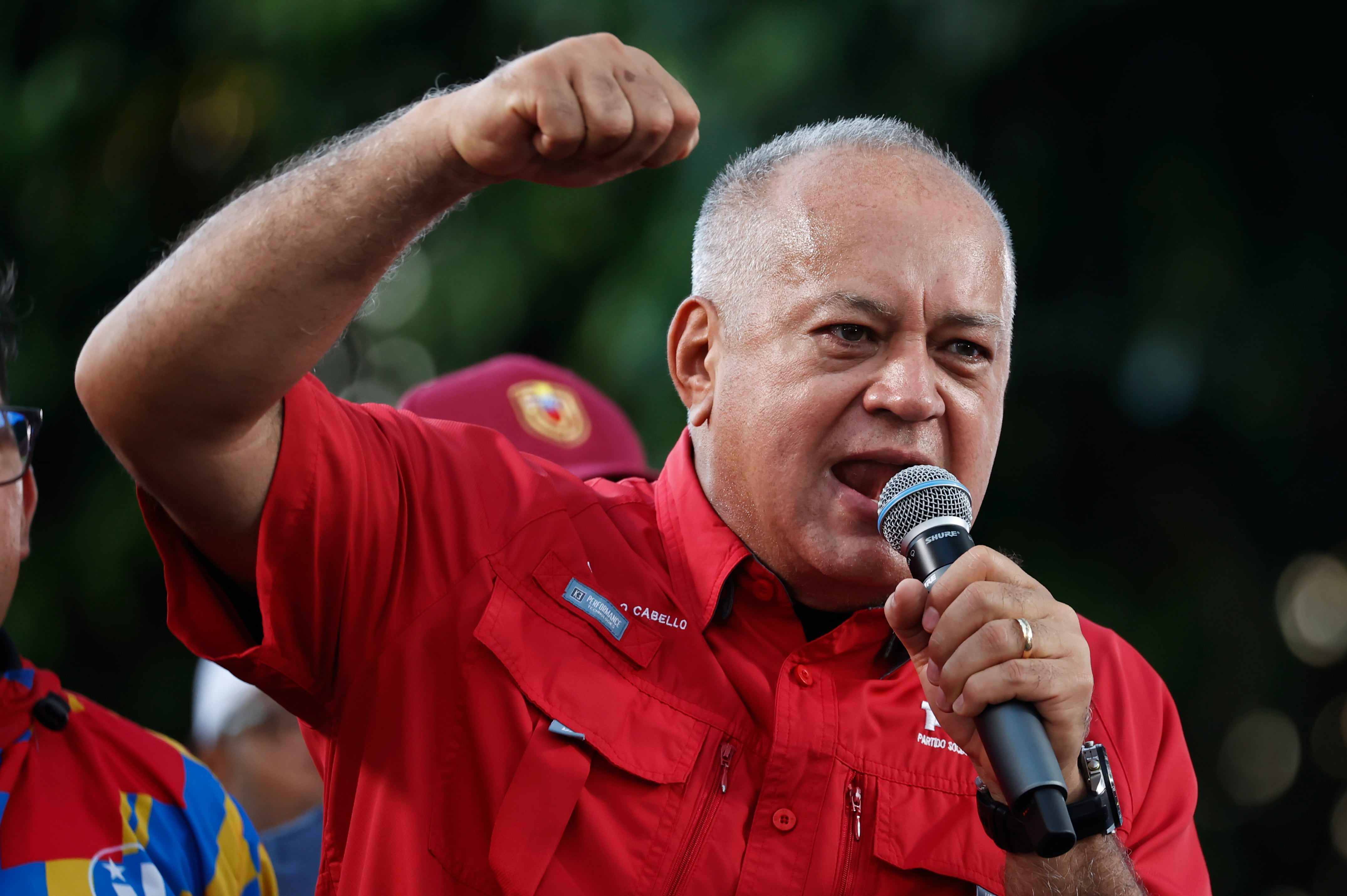 Diosdado Cabello, "número dos" del régimen chavista en Venezuela (EFE/ Miguel Gutierrez)