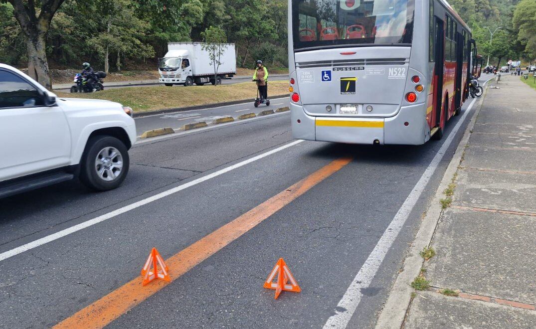 Si debe movilizarse por la carrera Séptima hacia el sur de la ciudad y debe pasar por la calle 92 deberá revisar una ruta alterna - crédito @BogotaTransito/X